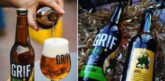 Pivo Grif odsad dostupno u boci
