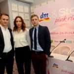 Ivan Horvat, nenadzer marketinga i PR-a u dm-u, Martina Markota iz dm-a i Branimir Ceboci, direktor prodaje medijskih rjesenja Adria Media