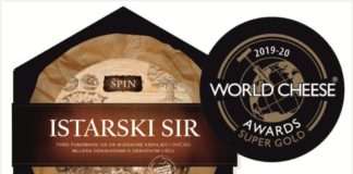 Super zlato, zlato, srebro i tri bronce istarskim sirevima Špin na natjecanju World cheese awards u Bergamu
