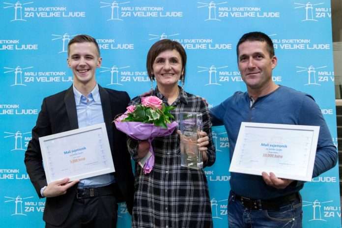 Mira Logarušić, dobitnica nagrade Mali svjetionik za velike ljude