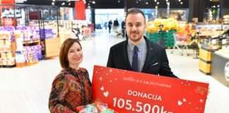 Konzum donirao 105.500 kn Udruženju Djeca prva