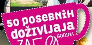 Spektakularna nagradna igra Barcaffèa: 50 posebnih doživljaja za 50 godina