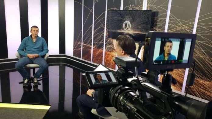 Drazen Orescanin i Sasa Cvetojevic u studiju emisije Poduzetnicki mindset