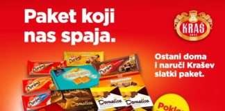 Kraš i Hrvatska pošta omogućili online narudžbu slatkih proizvoda