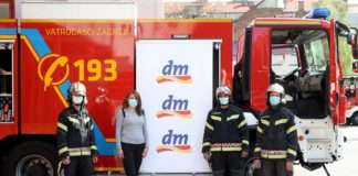 dm osigurao vatrogascima vrijednu zalihu dezinficijensa