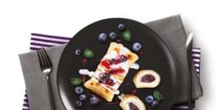 Ledo štrukli s borovnicom i sirom – duplo punjenje za još veći užitak