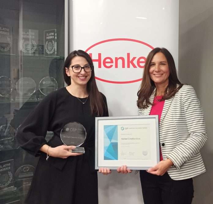 Henkel obnovio status nositelja certifikata Poslodavac Partner