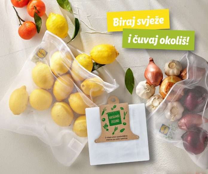 Mislimo zeleno_eko vrecica Lidl