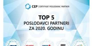 TOP 5 Poslodavci partneri 2020.: Briga o zaposlenicima od presudne važnosti u neizvjesnim vremenima