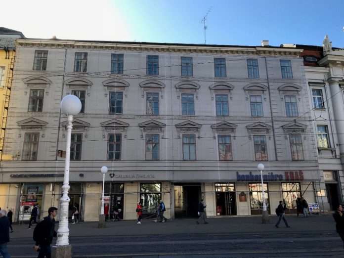 Kraševa trgovina na Trgu bana Jelačića