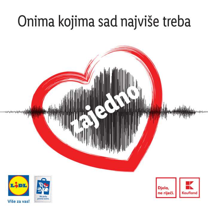 Lidl i Kaufland donirali 15 milijuna kuna za stradale u potresu