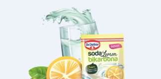 Nova Dr. Oetker Soda Lemon ugodne arome!