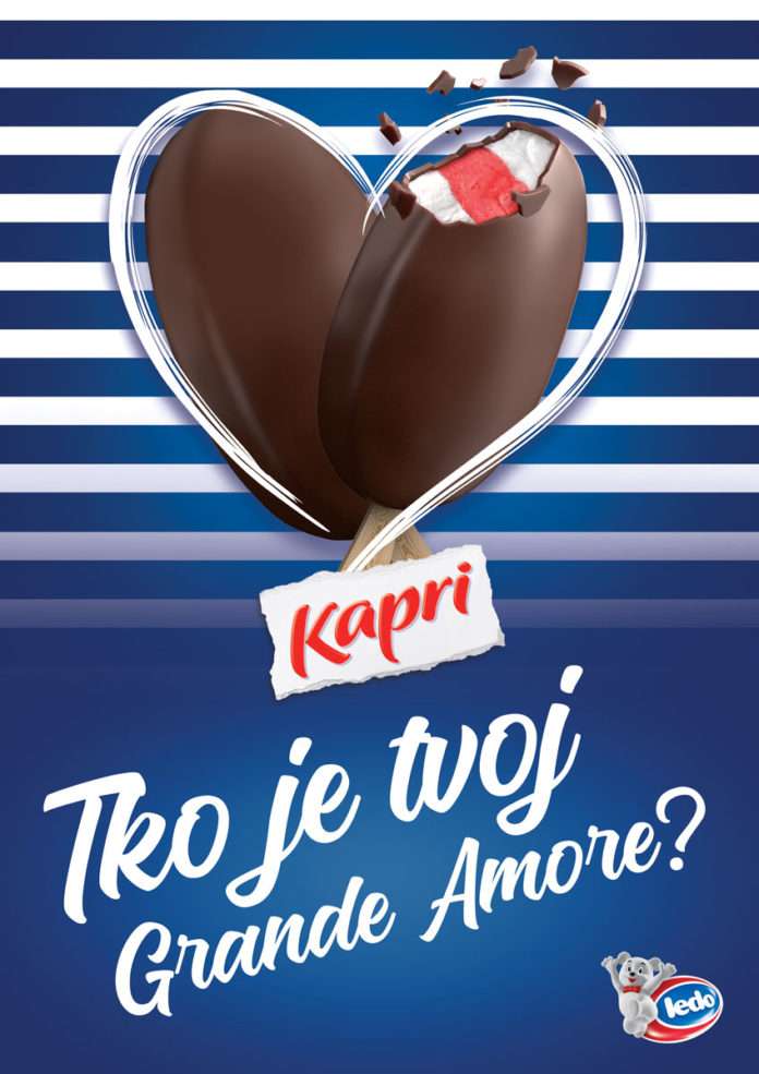 Uz Kapri Grande Amore sladoled, svaki dan je praznik ljubavi!
