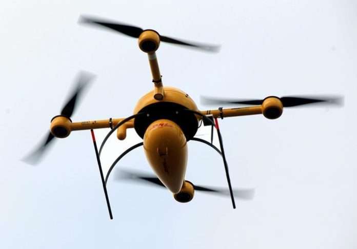 German parcel service starts delivery by drone