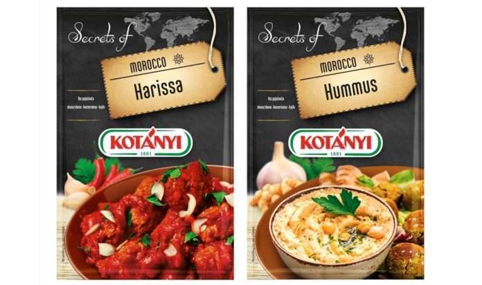 Kotanyi-harissa i hummus
