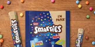 SMARTIES® transformira ambalažu proizvoda u reciklabilni papir