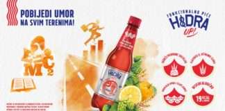 Zagrebačka pivovara lansirala novo funkcionalno piće Hidru UP