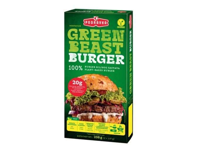 Green Beast Burger-Podravka