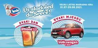 Ledo pokrenuo veliku ljetnu nagradnu igru ‘Uz sladoled do Sreće!’ s bogatim fondom nagrada