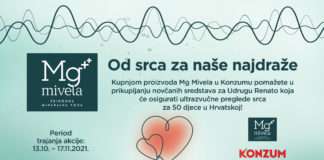 Mg Mivela pokrenula akciju za osiguranje ultrazvučnog pregleda srca za djecu diljem Hrvatske