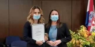 Saponiji dodijeljena nagrada za doprinos zaštiti okoliša i održivog razvoja