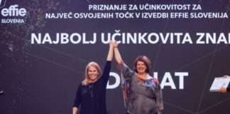 Atlantic Grupa s Donatom u Sloveniji osvojila prvu platinastu Effie nagradu
