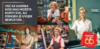 Konzum obilježava 65 godina poslovanja u Hrvatskoj