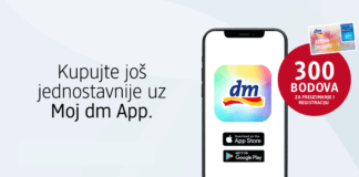 Uz aplikaciju ‘Moj dm’ online kupnja postaje još lakša