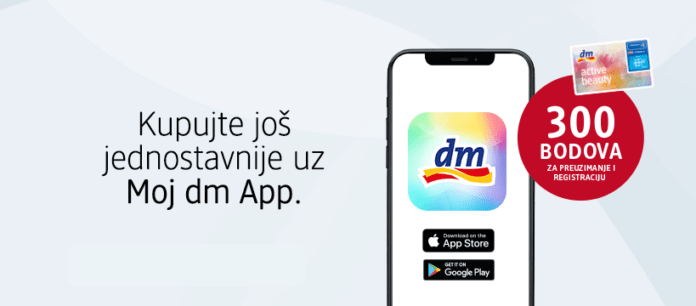 Nova aplikacija Moj dm