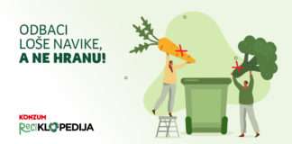 Konzumova Reciklopedija pomaže u smanjenju bacanja hrane