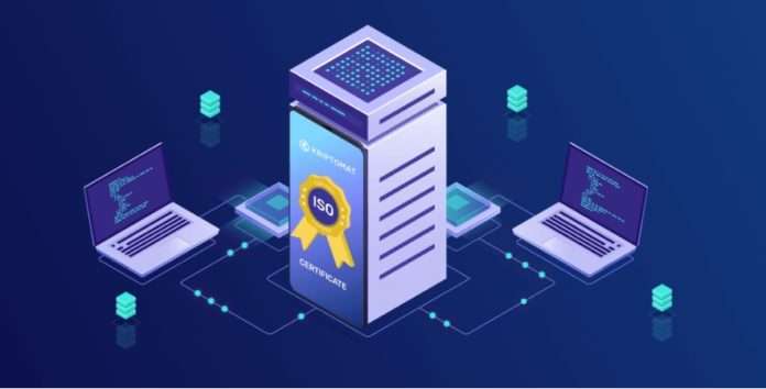 Kriptomat-ISO certifikat