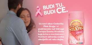 Cedevita pokrenula kampanju ‘Budi TU. Budi CE.’ za podršku oboljelima od raka dojke