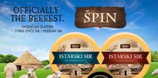 Dvije nove zlatne medalje za Istarske sireve Špin