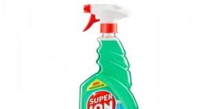 Super Jon staklo alkohol + ocat, Aloe Vera & Eucalyptus 650 ml