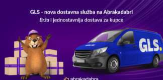 GLS – nova dostavna služba Abrakadabre