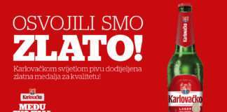 Vodeći međunarodni institut za kvalitetu nagradio Karlovačko zlatnom medaljom