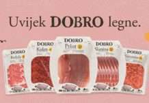 Novi razigrani dizajn DOBRO mesnih narezaka