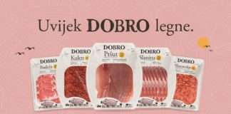 Novi razigrani dizajn DOBRO mesnih narezaka