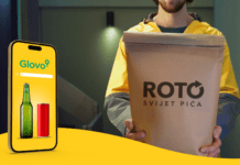 Roto dinamic dostupan na Glovu, uz brzu dostavu u 13 gradova