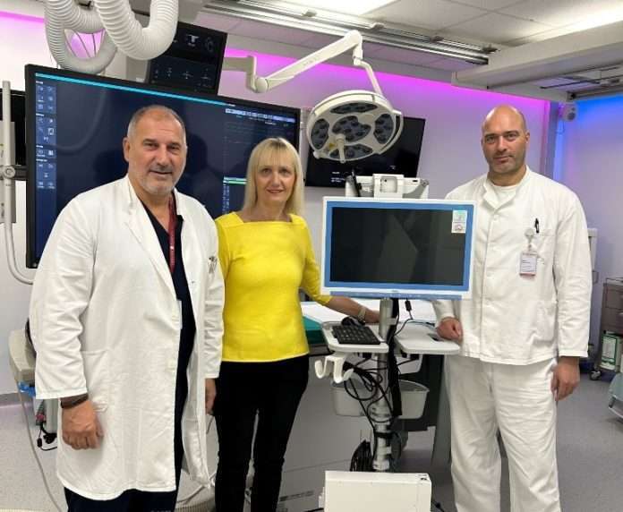 Vinko Vidjak, Ana Fostač-Krilčić, prim.dr.sc. Marko Martinović (KB Merkur)