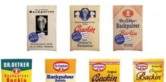 Dr. Oetker slavi 130 godina Backina uz retro pakiranja