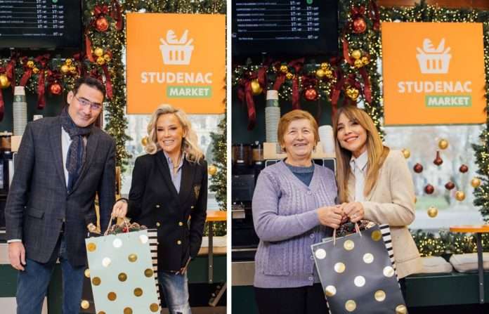 Studenac_1200 osmijeha_Maja i Marijana s dobitnicima