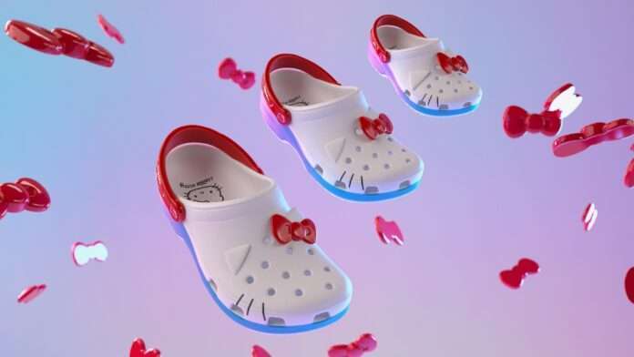 Hello Kitty X Crocs Classic Adult+Kids Falling Background 16x9