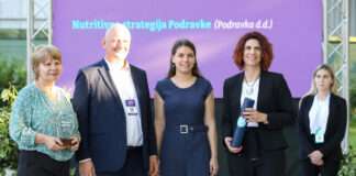 Podravki HealthComm Award za najveći doprinos javnom zdravlju društva