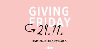 Giving Friday: dm će donirati pet posto dnevnog prometa ostvarenog u petak, 29. studenoga