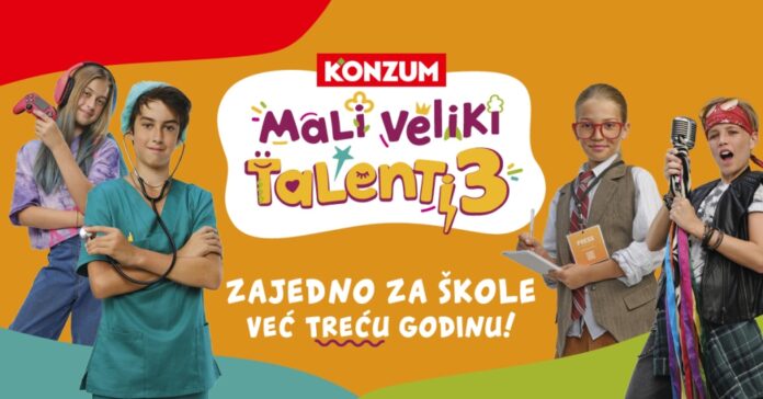 Kreću Konzumovi Mali veliki talenti 3