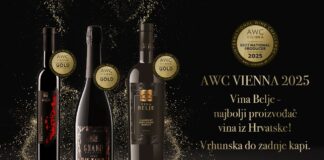 Vina Belje treći put proglašena najboljom vinarijom u Hrvatskoj
