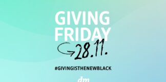 Inicijativa Giving Friday 2025.: dm će donirati pet posto dnevnog prometa za djecu u izazovnim životnim okolnostima