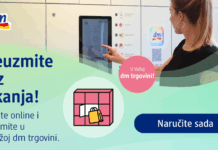 dm je prvi maloprodajni lanac u Hrvatskoj s vlastitom mrežom paketomata