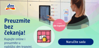 dm je prvi maloprodajni lanac u Hrvatskoj s vlastitom mrežom paketomata